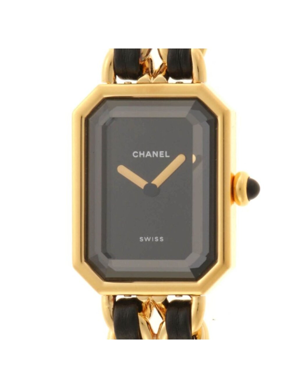 Chanel Premiere M Watch Black Quartz